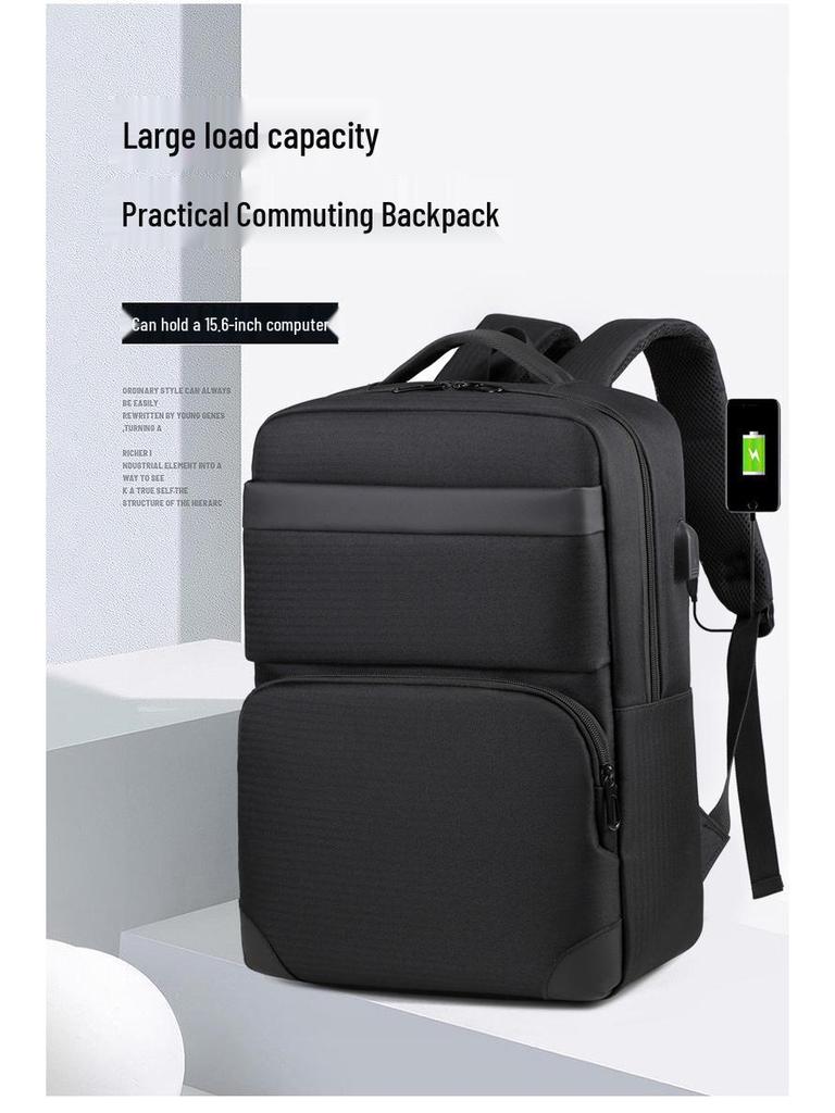 Unisex High-End Mode Wasserdichter Oxford Rucksack - Großes Fassungsvermögen für Laptop & Pendeln