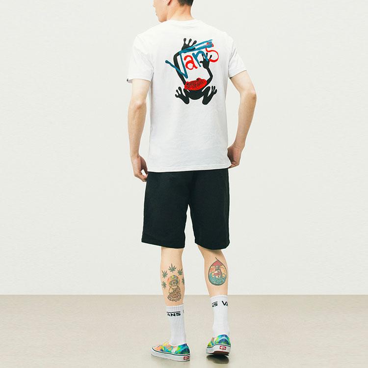 Vans X Dahahm Collaboration Casual Sports Breathable Woven Shorts Men shorts Black VN0A5H58BLK