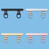 Xiaomi Cordón para Teléfono Móvil de Acero Inoxidable Junta Clips para Colgar Cordón de Metal Ultra Fino Parche de Correa para Teléfono Móvil Clip de Tarjeta de Reemplazo