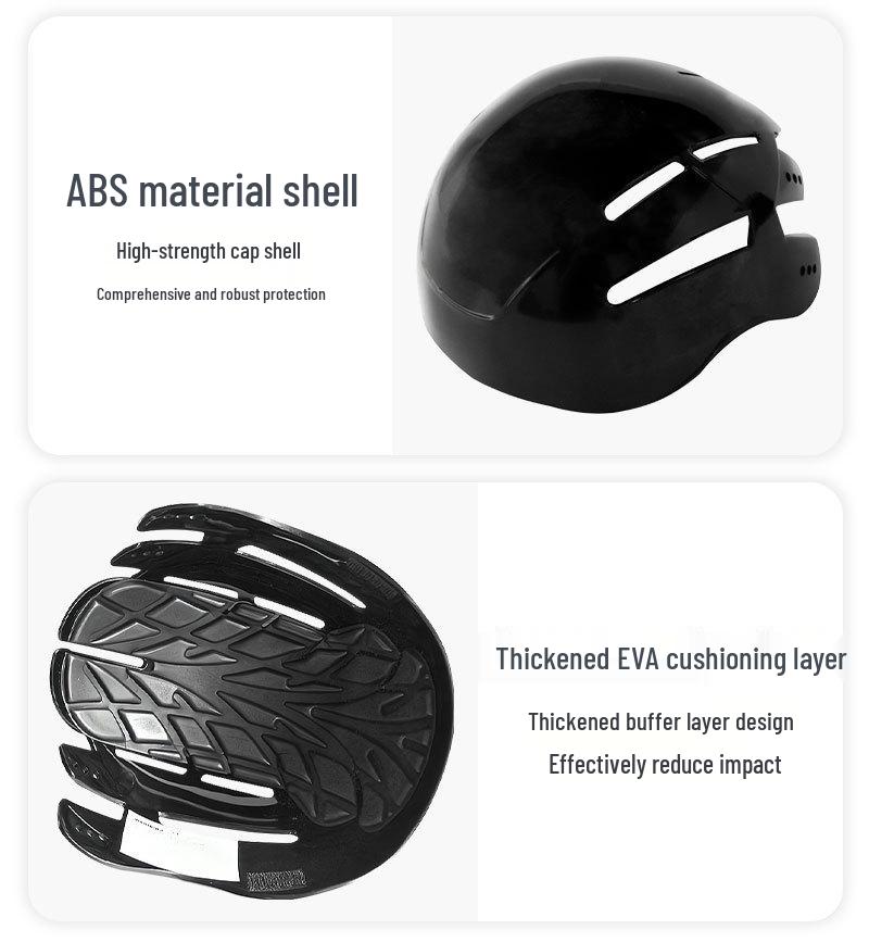CE Certified Lightweight Anti-Collision Helmet: Summer Breathable Quick-Drying Labor Protection Cap