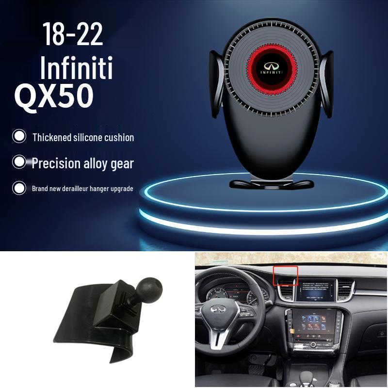 Infiniti Q50L/QX50/QX60 Nawigacja Kratka Wentylacyjna Uchwyt Samochodowy na Telefon