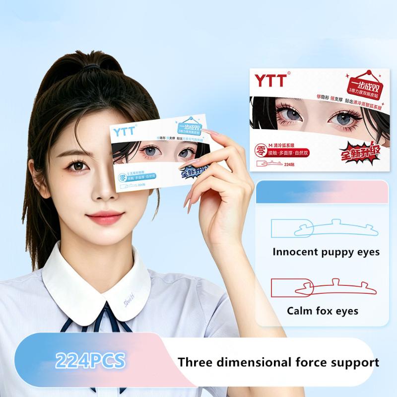 Invisible Double Eyelid Tape Roll Lace Mesh Eye Stickers for Permanent Eyelid Creating Daily Beauty Tool for Women Girls Use