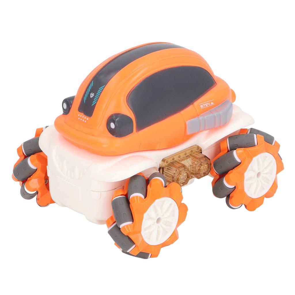 Remote Control Cartoon Car Rechargeable 9 Channels 360 Degree Rotation Light Effect RC Car Toy for