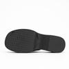 Summer Open Toe Cozy Wedges Slippers For Women Black Stretch Fabric Casual Platform Sandals Low Heels Shoes Mules Slides