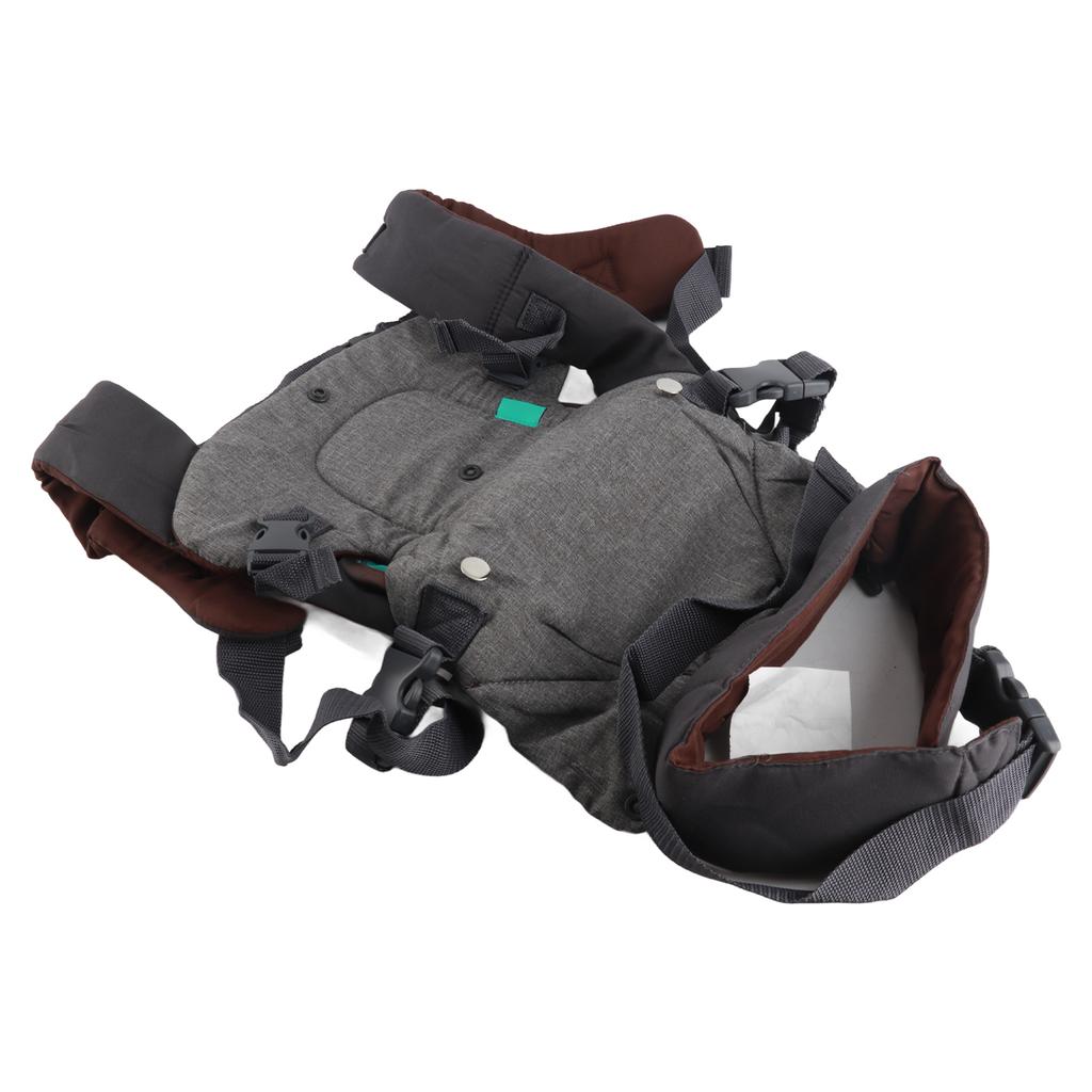 4 in 1 Konvertierbare Trage mit Sabbertuch Ergonomisch Wasserfest Verstellbar Atmungsaktiv für Neugeborene