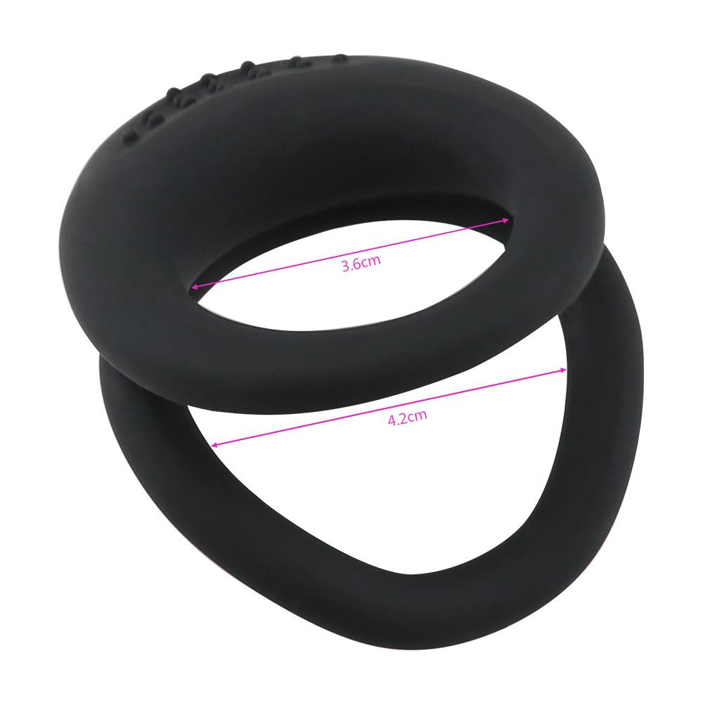 Penis Ring Elastic Scrotal Binding Delay Ejaculation Clitoris Stimulation Male Chastity Device Cock Ring Sex Toys for Men