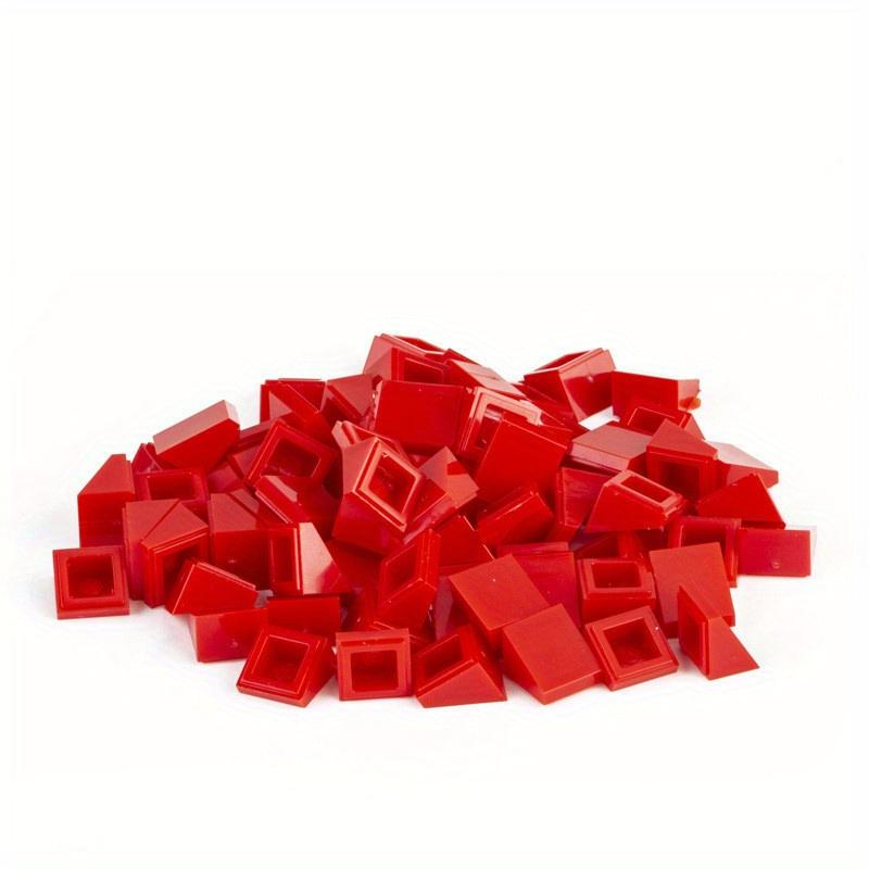 

100 Pcs Slope 30° 1x1x2/3 Brick High-Tech Changeover Catch for Building Blocks Parts Educational Toys Children Gifts 54200