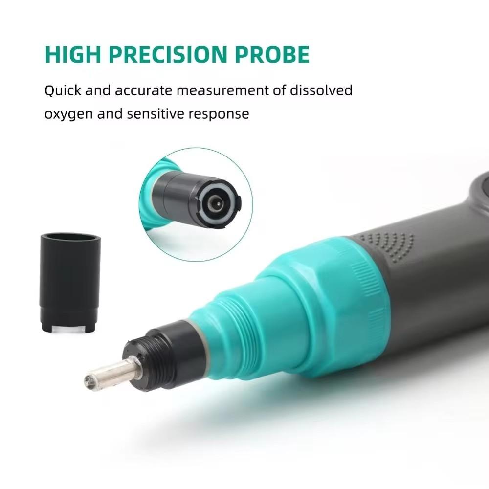 DO-66 Dissolved Oxygen Analyzer Pen Type Intelligent Dissolved Oxygen Tester LCD Display for Aquarium Fish Tank Aquaculture