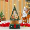 Ornament Christmas Tree With Lights Music And Snow Effect Holiday Gift Decor
