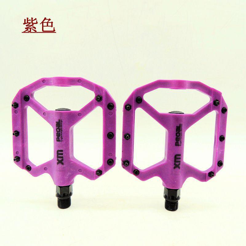 Bicycle Pedals Ultralight MTB Road Pedal Cycling Mountain Bike Accessories Foot Plat Anti-slip Standard Pedals