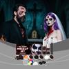 EELHOE High-Pigment Halloween Face Paint Set for Long-Lasting Creative Makeup
