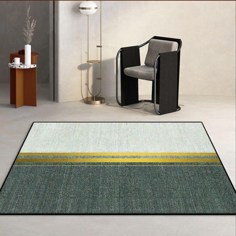 Nordic Geometric Large Carpets Living Room Modern Decoration Bedroom Bedside Fluffy Soft Rug Bedroom Non-slip Washable Mat Floor