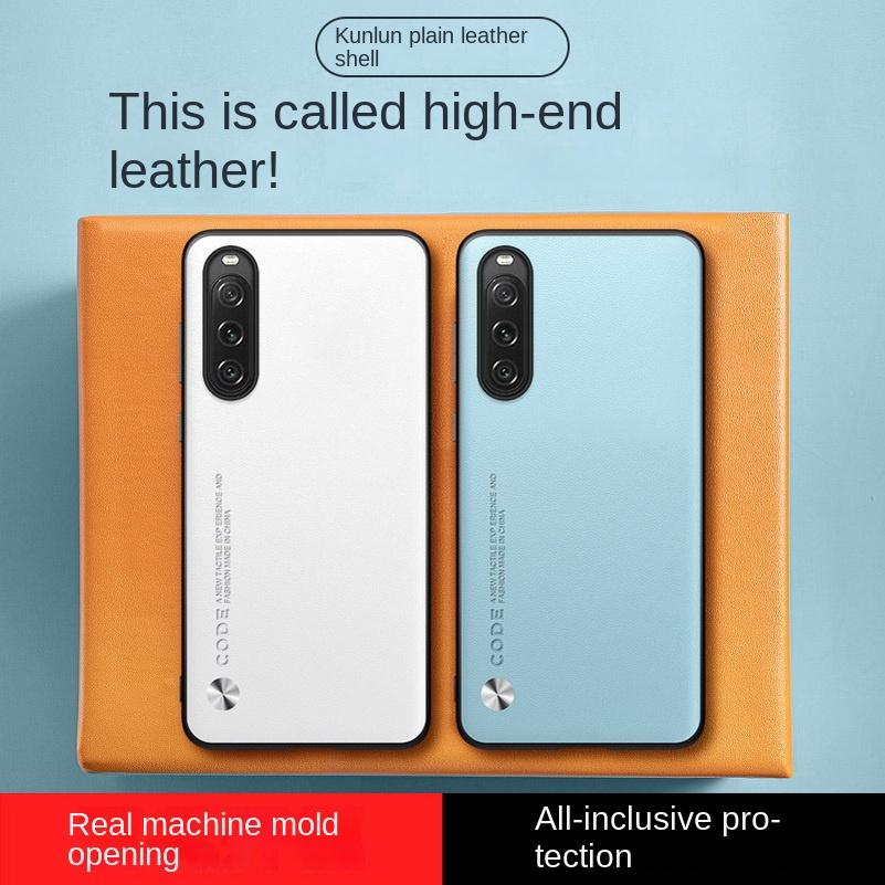 PU kožené pouzdro pro Xperia 10 V Sony Xperia 1 V luxusní hybridní pevný kryt telefonu měkký TPU Fundas