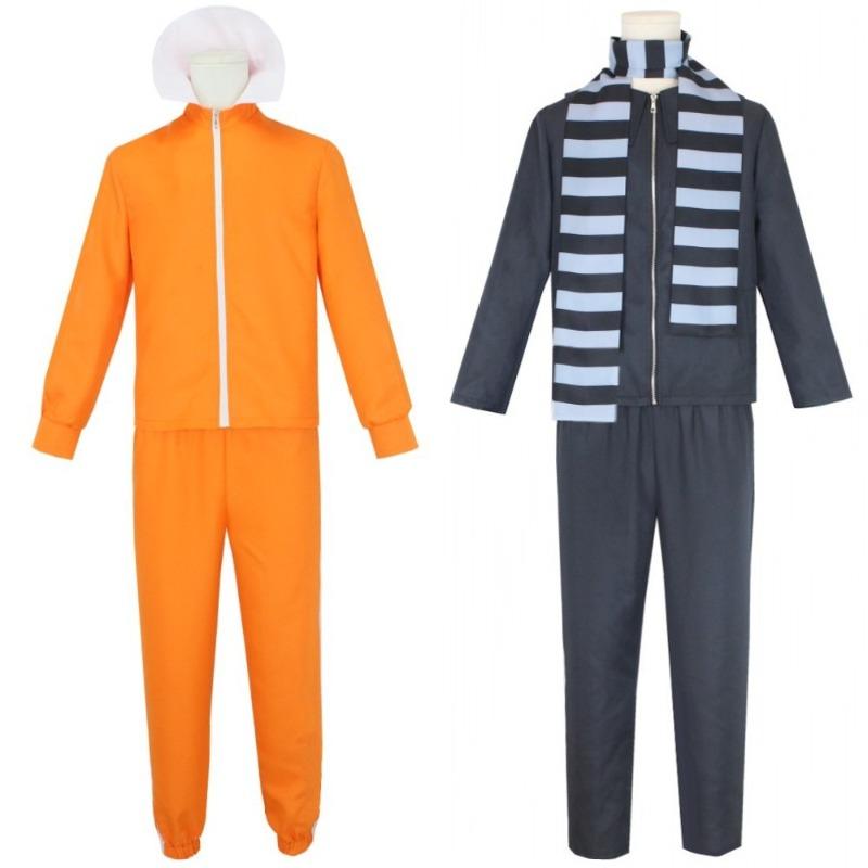 Minions Despicable Daddy Victor Gru Halloween Party Costume