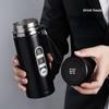 Large Capacity Intelligence Thermos Cup 800ml Vacuum Flasks Portable Stainless Steel Thermos Cup Water Bottle Travel Tea Mug Office Thermos Cup