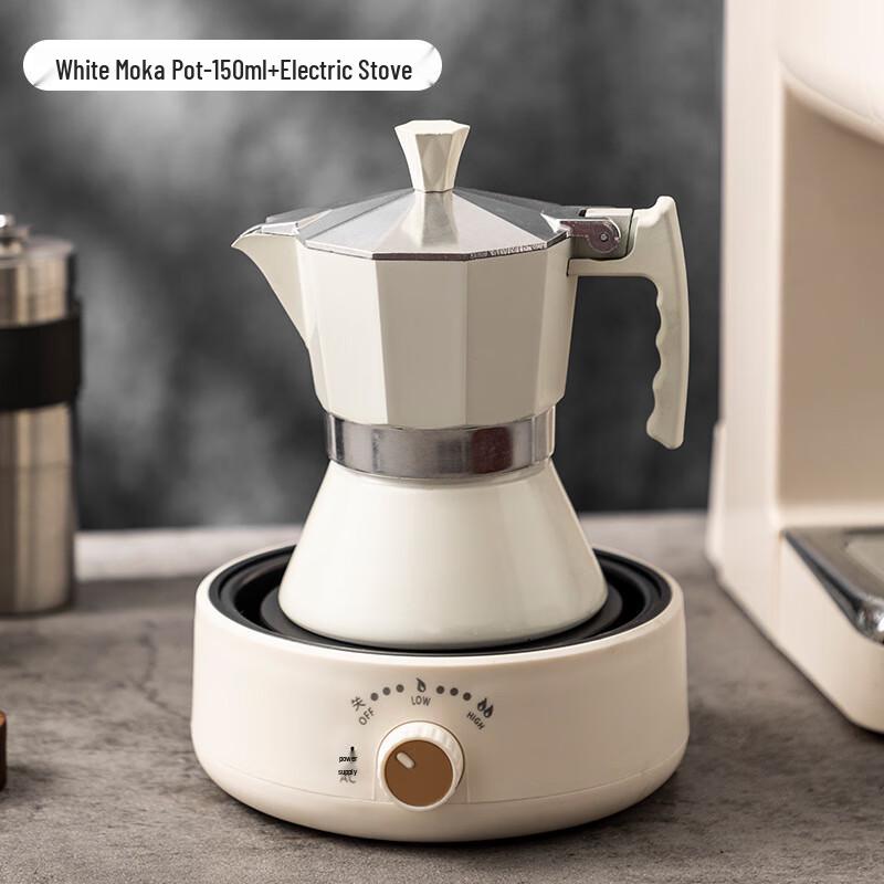 Triceratops Single Valve Moka Pot, 150ml