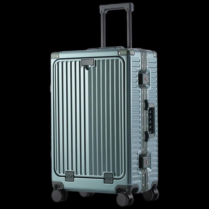 Tymon Front-Opening Hardshell Luggage with USB 24-inch