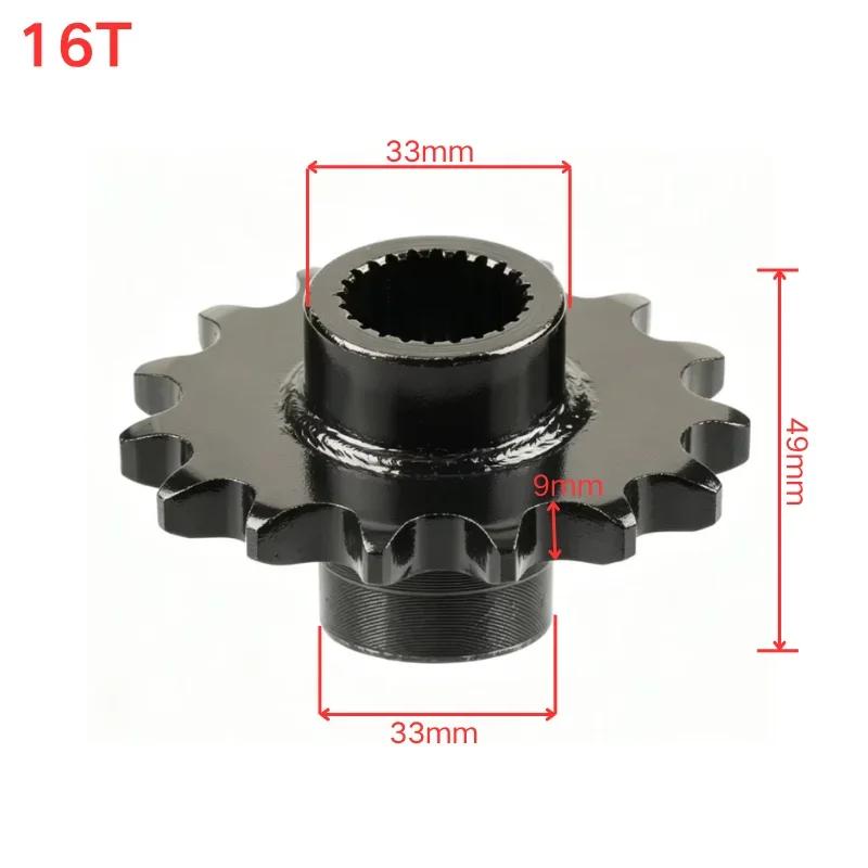 530 Chain Front Sprocket Cog 24T Gear 14T 15T 16T 17T Teeth for Gy6 125cc 150cc Quad Dirt Pit Bike ATV UTV Buggy Go Kart