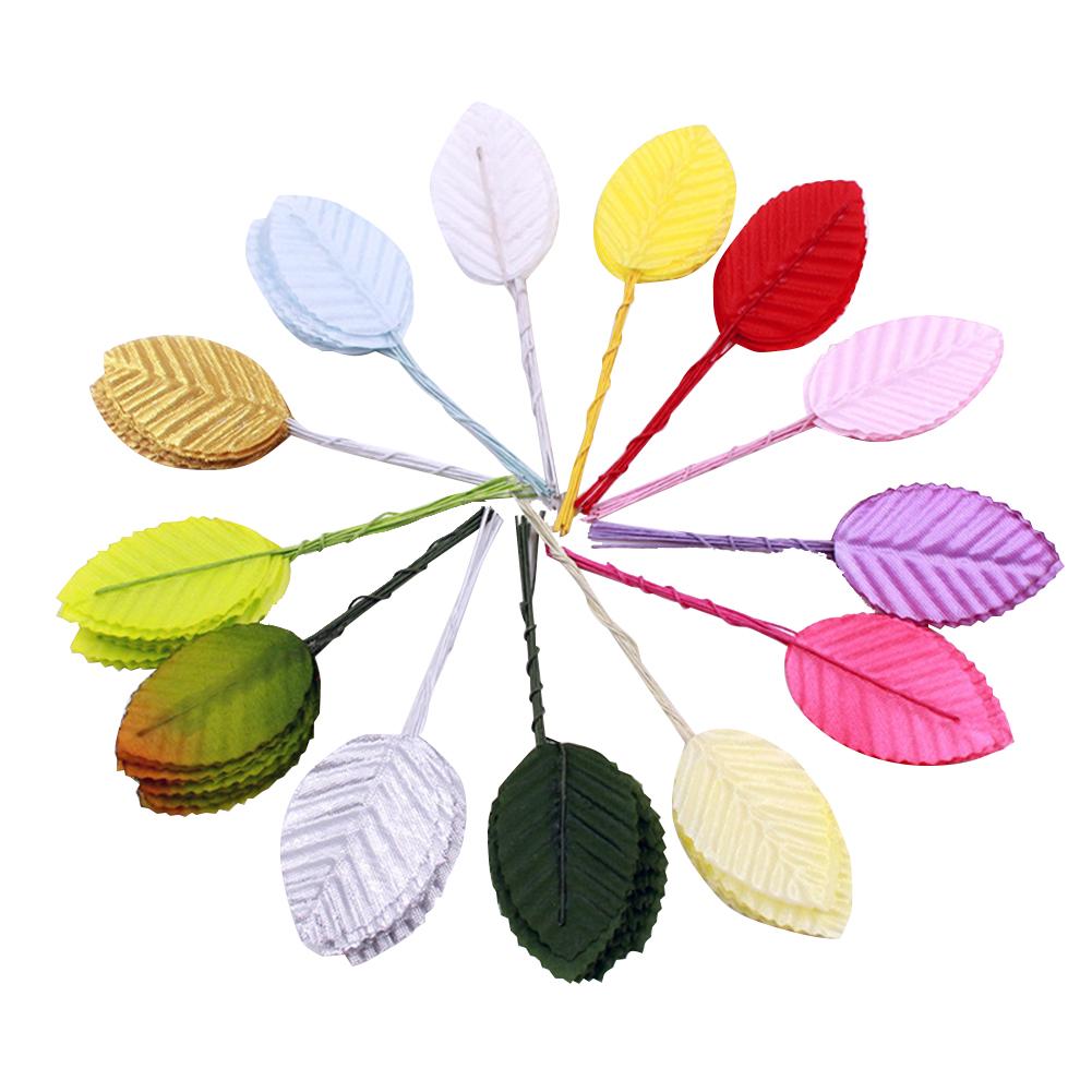 10pcs Fake Leaf Bouquet Simulation Plant Home Decoration Shooting Props Diy Handmade Garland Accessories