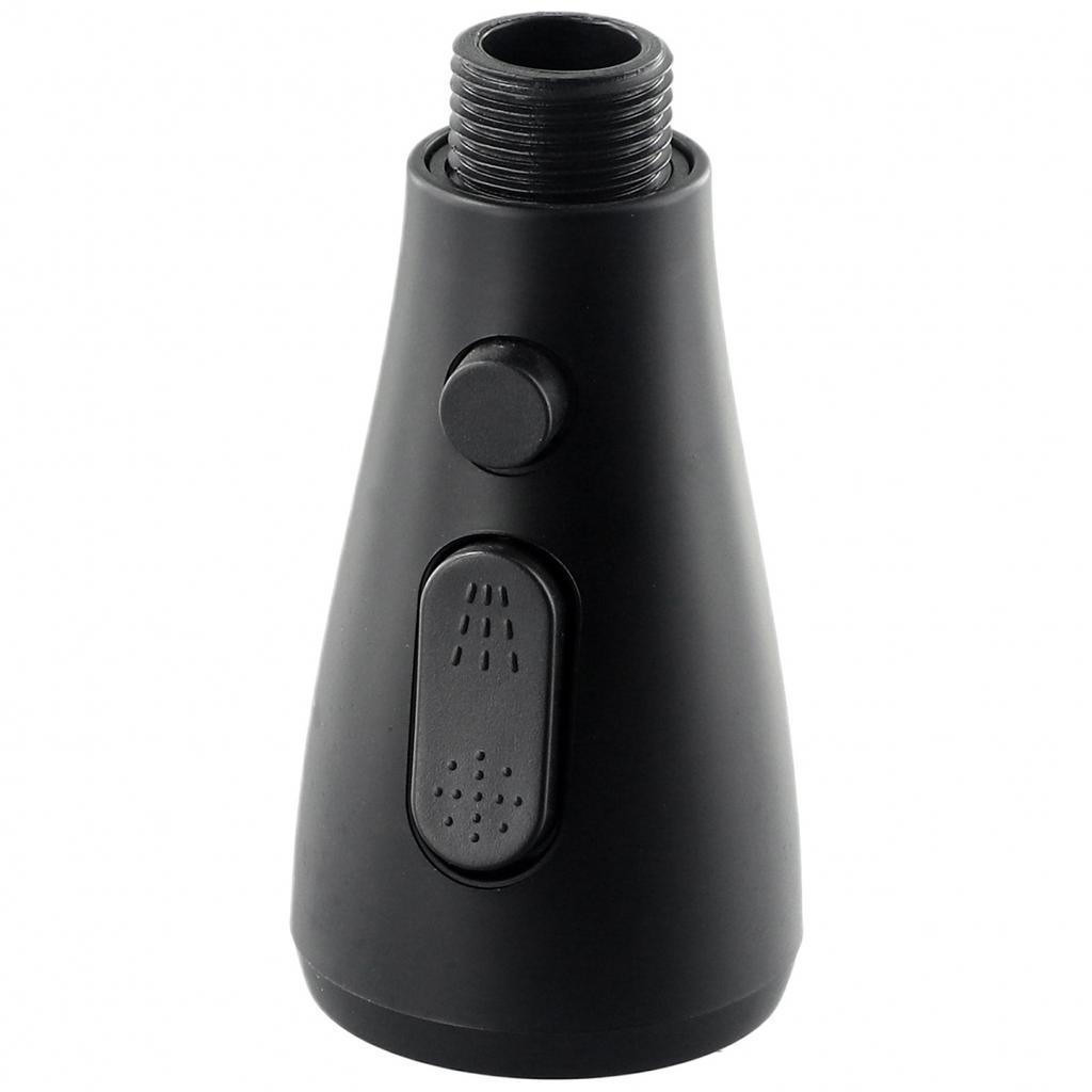 Black Shower Head Water-Saving Easily Install Extender