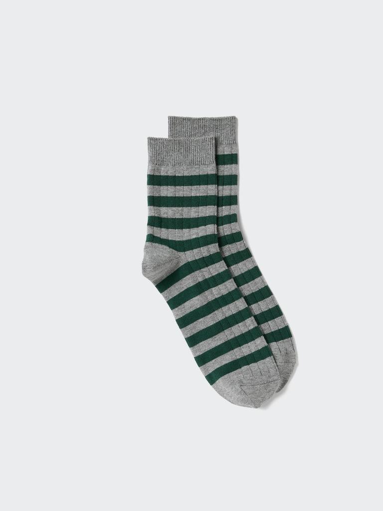 Uniqlo Japan Half Socks Border