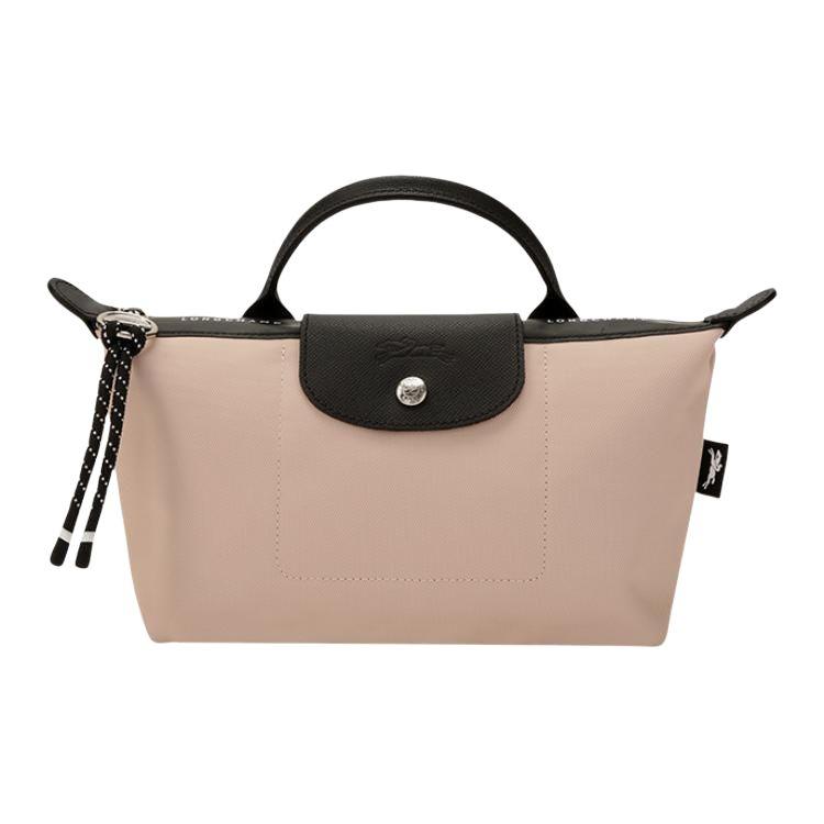 

Longchamp Le Pliage Energy Logo Button Zipper Tote Bag Women handbags Nude-Pink 30030HSR542 Basic Set (Bag)
