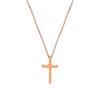 Women's 2024 Luxury Cross Necklace - Gold Titan Clavicle Chain, Non-fading Titanium Steel Accessory
