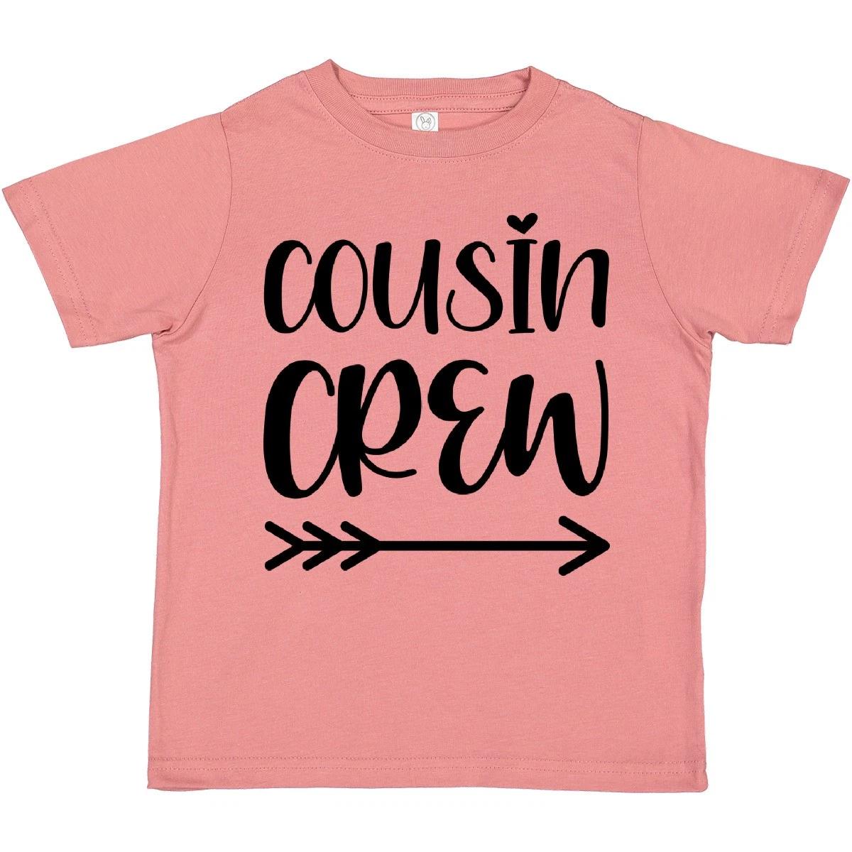 Inktastic Cousin Crew Toddler T-Shirt Heart Arrow Cousins Family Child Kid 110