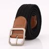 Stylish Canvas Woven Waist Belt For Women Featuring Versatile And Design Chic