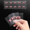 Car Metal Emblem Wiper Stickers Reflective Decor Decals For Kia Cerato