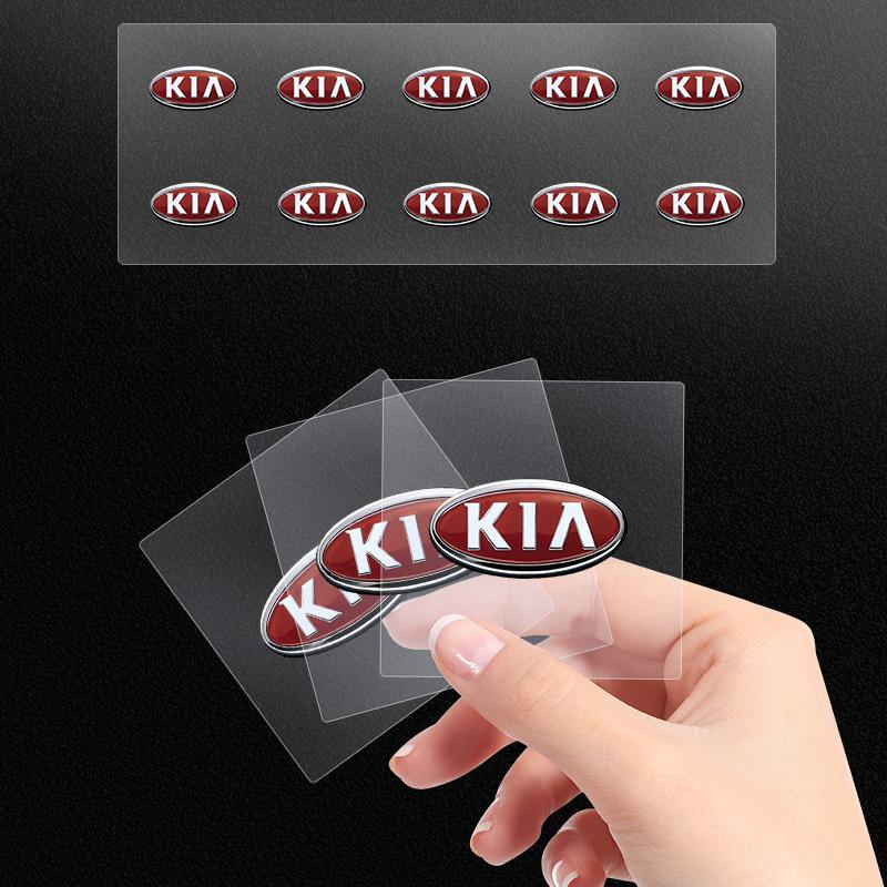 Car Metal Emblem Wiper Stickers Reflective Decor Decals For Kia Cerato