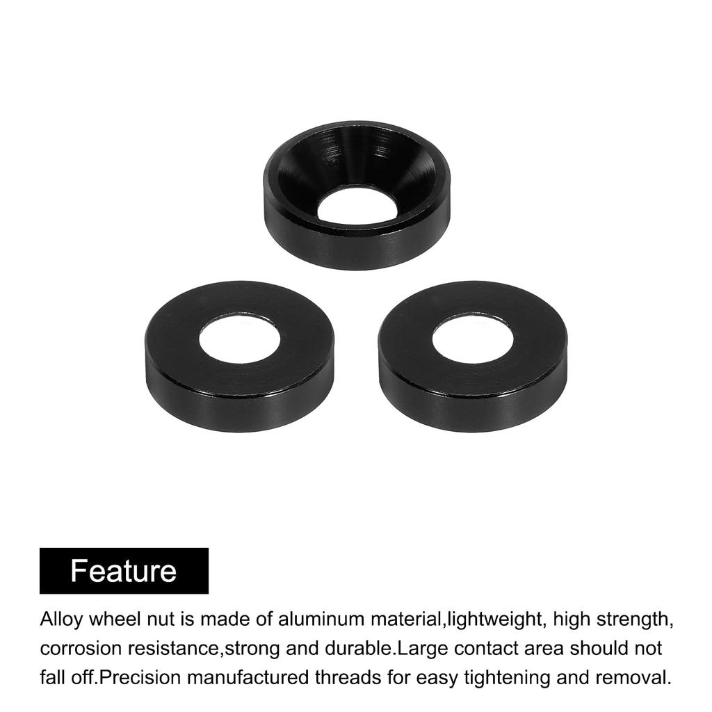 uxcell M5 Washer Cone Cup Type Countersink Washer Hole Diameter
