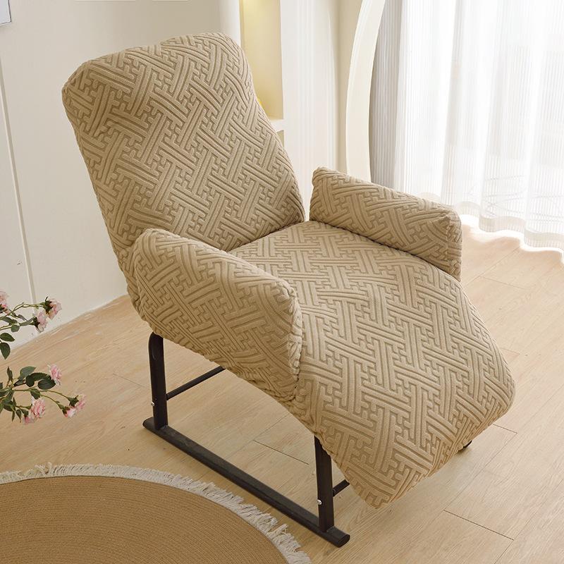 

Office Reclining Chair Cover Full Coverage Computer Chair Cover Elastic Jacquard Boss Chair Protector Furniture Case