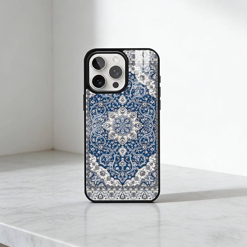 P-Persian Carpet Art Patterns Phone Case For iPhone17,16,15,14,13 Plus,Pro Max Magnetic For Magsafe Wireless Charging