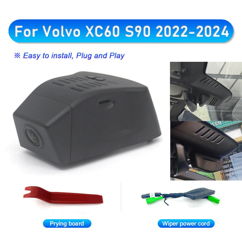 New!Plug and Play Car DVR WiFi Dash Cam Camera 170°FOV For VOLVO XC90 XC60 XC40 S90 V90 S60 V60 C40 for Polestar 2 Dashcam 1080P