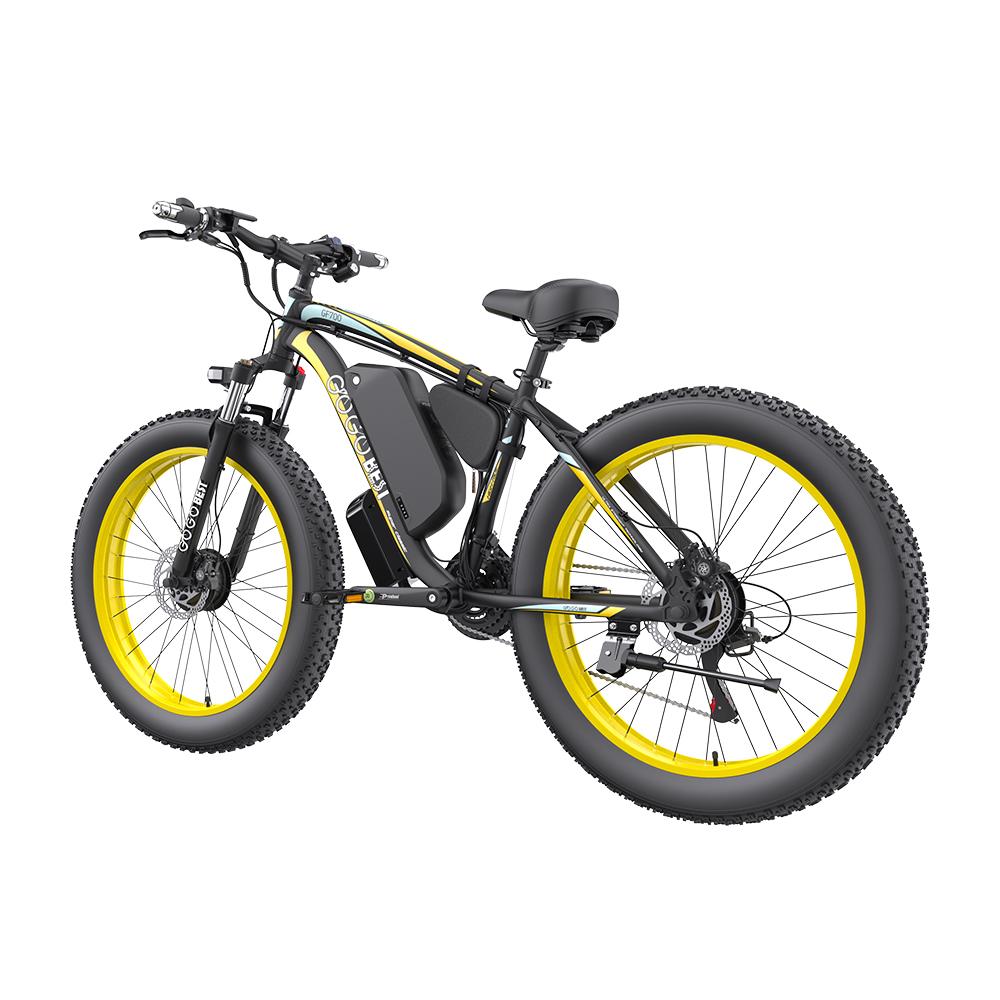 GOGOBEST GF700 Electric Bicycle Adult 1000W  Motor 48V18.2AH City Riding E-Bike 26'' Fat Tire Electric Bike