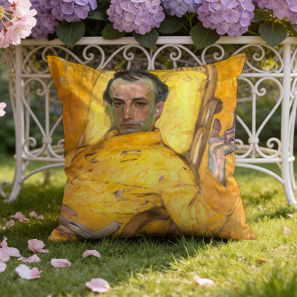

F-František K-Kupka Art Cushion Cover Home & Car Dual-Scene Pillow Cover: Reversible for Premium Comfort 30X30cm