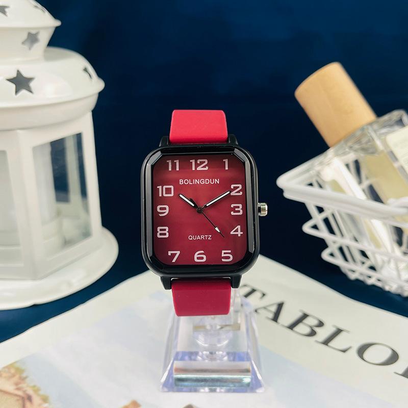 JYL Men's Watch Sports Student Fashion Silicone Strap