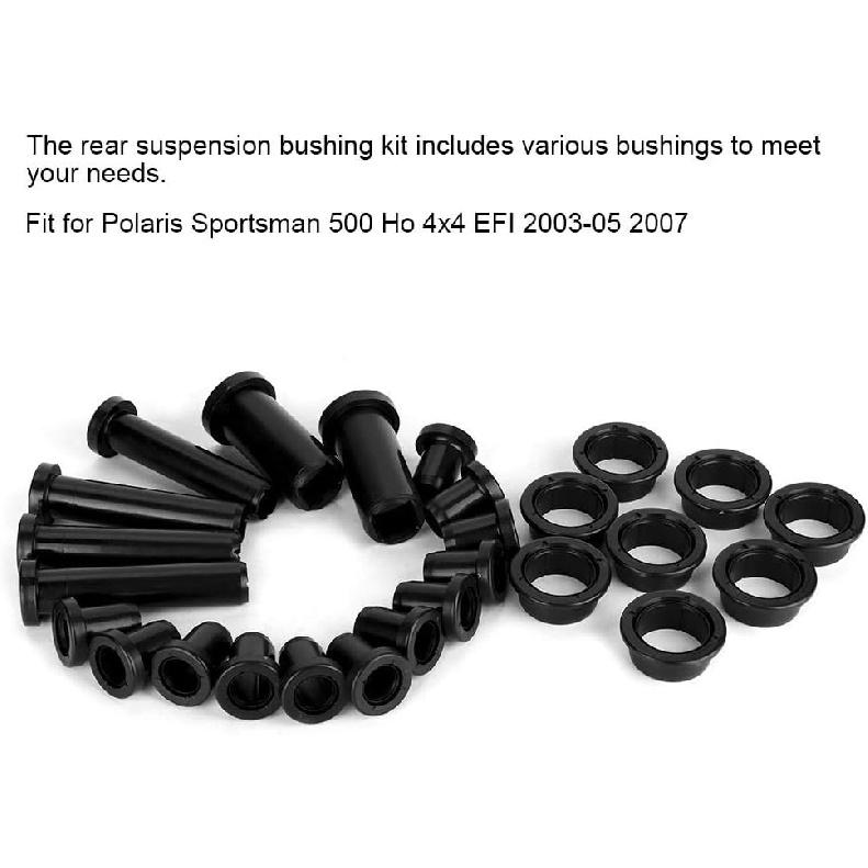 Rear Suspension Bushing Kit for Sportsman 500 HO 4x4 EFI 2003 2005 2007 , Rear Control Arm A Arm Bushing Set, Replacement Suspension Repair Kit,