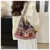 Vintage Women's Bag Tassel Ethnic Handwoven Crossbody for Lady Bag Hippie Sling Shoulder Bags for Ladies Handbag