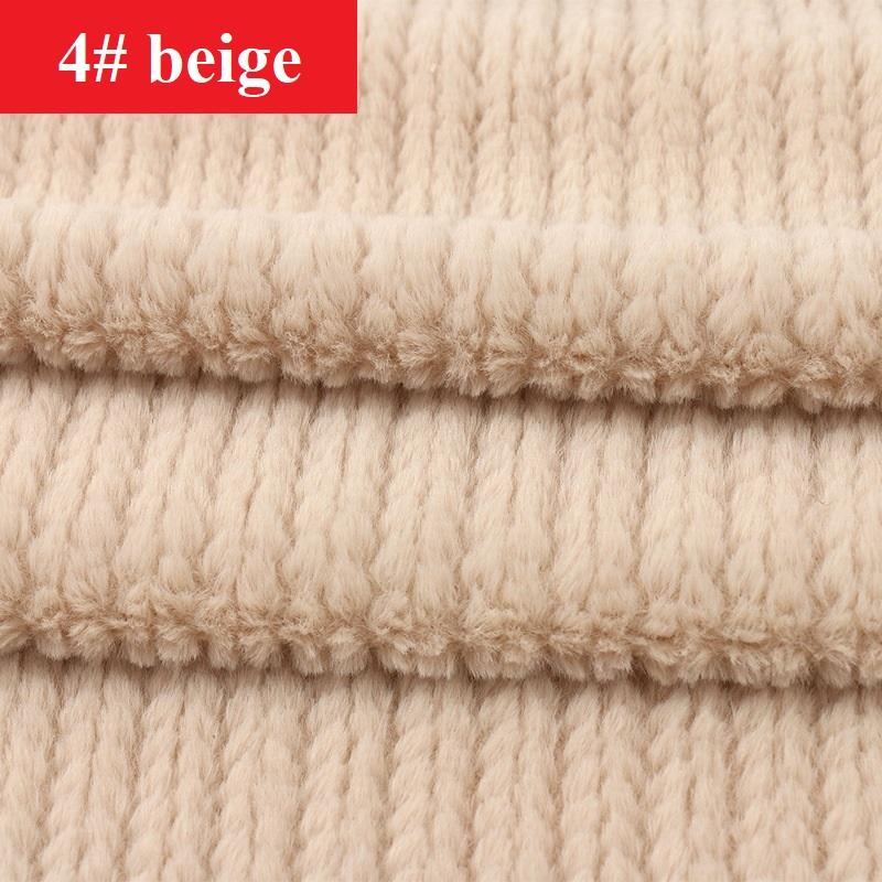 Fabric Faux Fur Imitation Rabbit Plush Flannel Clothing Shoe Hat Home Textiles Hug Pillow 100% Polyester for Costumes Rugs Craft