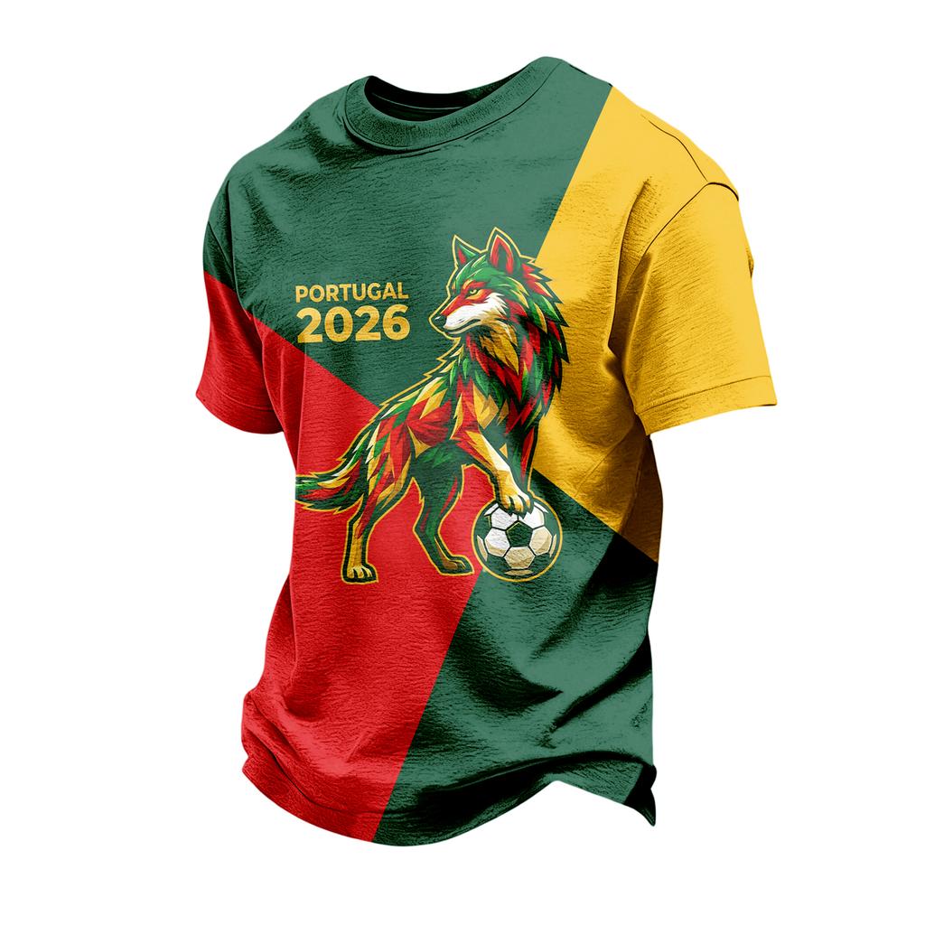Men's Casual Short Sleeve T Shirt Crew Neck Comfortable Lightweight Soft Fabric Graphic Print Design