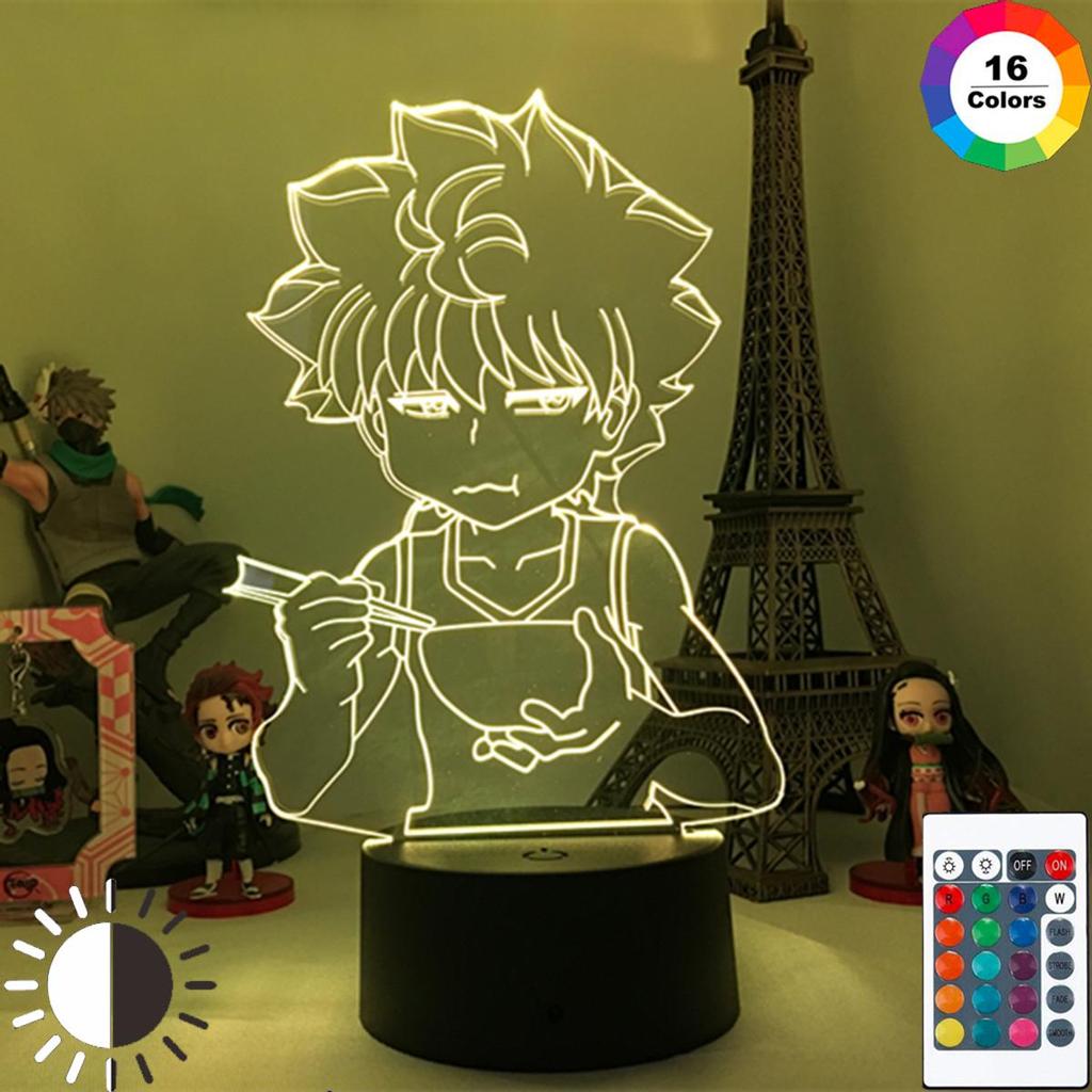 Veilleuse 3D - Anime Hunter X Hunter Killua Lampe Led 3D Pour