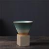 Rough Pottery Mug Creative Cup Ins Style Cup Ceramic Retro Coffee Cup Milk Tea Drink Cups Includes Base