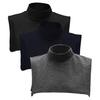 3 Pcs Fake Turtleneck Dickey Detachable Collars Set Half Top Mock Blouse Collar for Women Men Casual