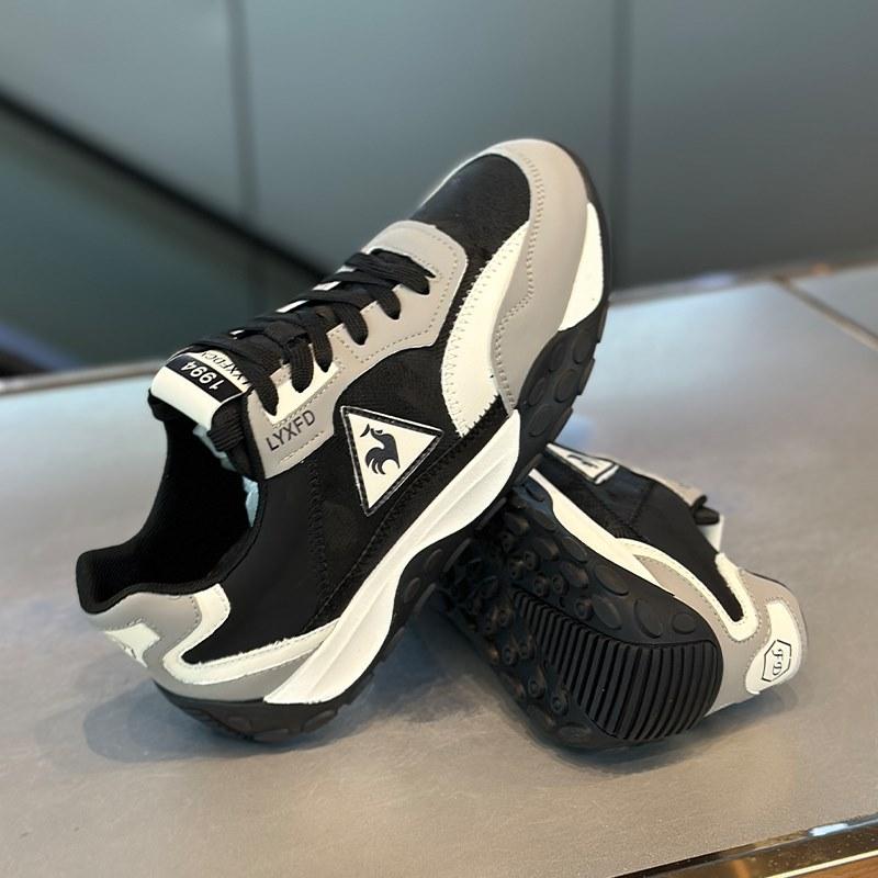 Spring super fire soft sole leather surface casual sports shoes retro Forrest Gump shoes xs