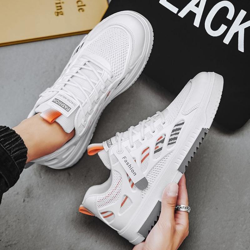 Summer Mens Casual Shoes Breathable Comfortable Men Running Shoes Soft Men Flat Board Shoes Male Sneakers Zapatillas Para