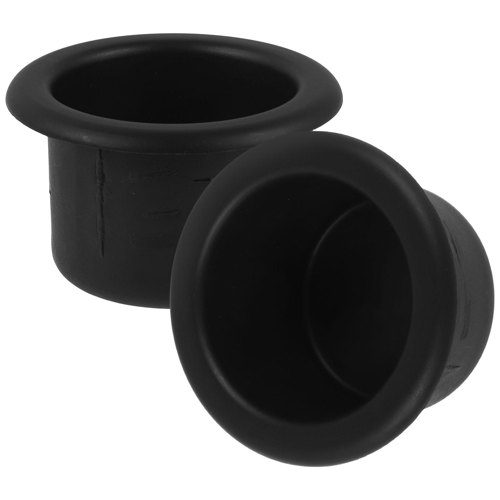 2 Pcs RV Cup Holder Car Accessories Insert for Sofa Black Couch Inserts Replacement чёрный