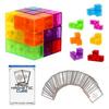 Permanent Puzzle Blocks, 7-Piece Set, Magnetic Toy, Playful Magnetic 3D Puzzle, Educational Toy, Colorful Magnetic Building Blocks, Creativity,