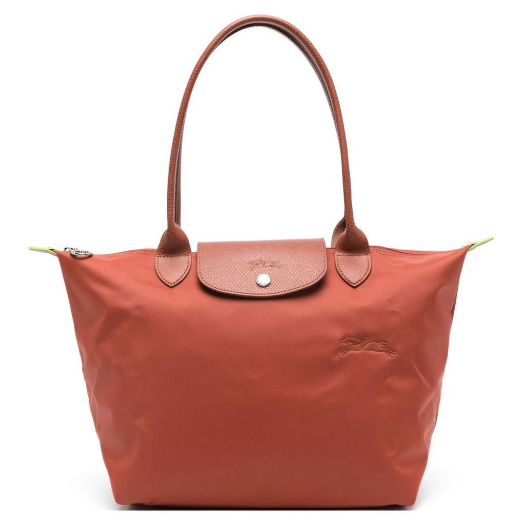 Longchamp Le Pliage Green Tote Bag Shopping Bag Handheld Shoulder Bag Medium Women Tote Brown L2605919404